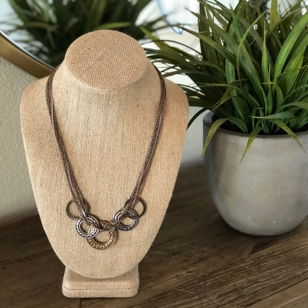 Layered Multi-metal Necklace